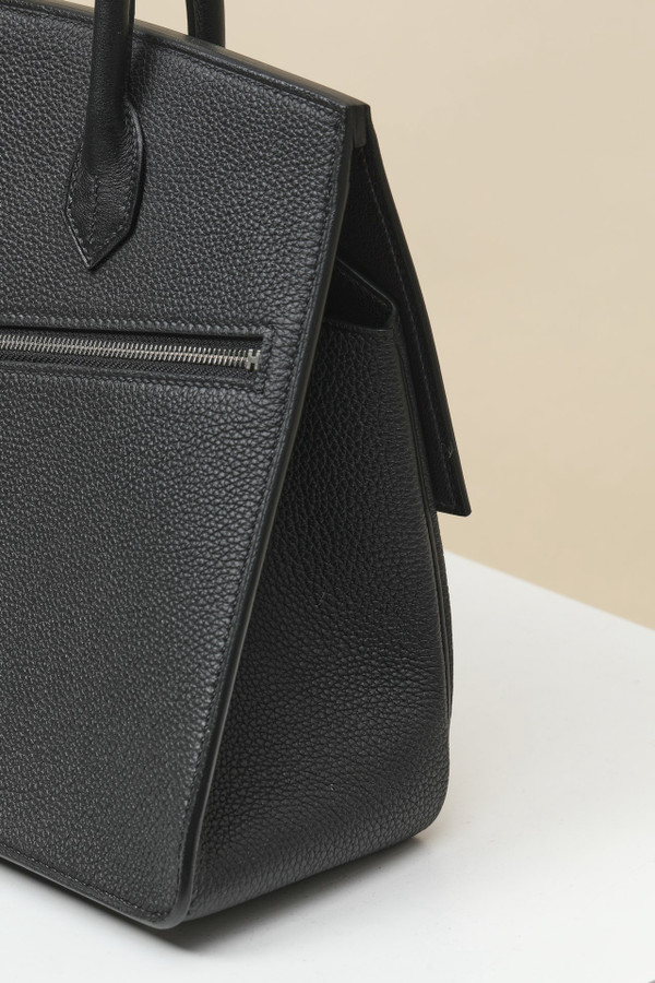 Hermès Birkin en Desordre Black Togo and Swift Palladium Hardware