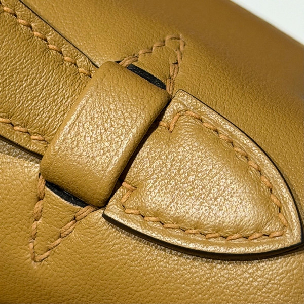Hermès Chia Mini Kelly Pochette Swift leather Gold hardware