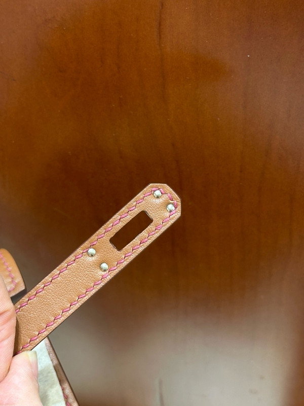HERMÈS KELLY 25 SAN FRANCISCO GOLD JONATHAN LEATHER PALLADIUM HARDWARE