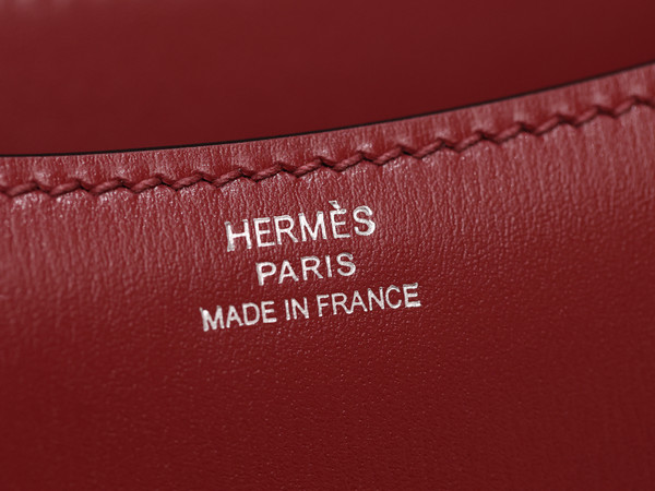 Hermes Constance 19 Rough H Box calf leather Palladium hardware