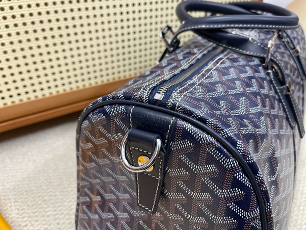 Goyard Boston 50 bag Navy Blue