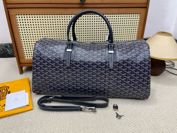 Goyard Boston 50 bag Navy Blue
