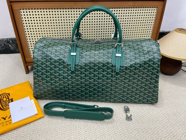 Goyard Boston 50 bag Green