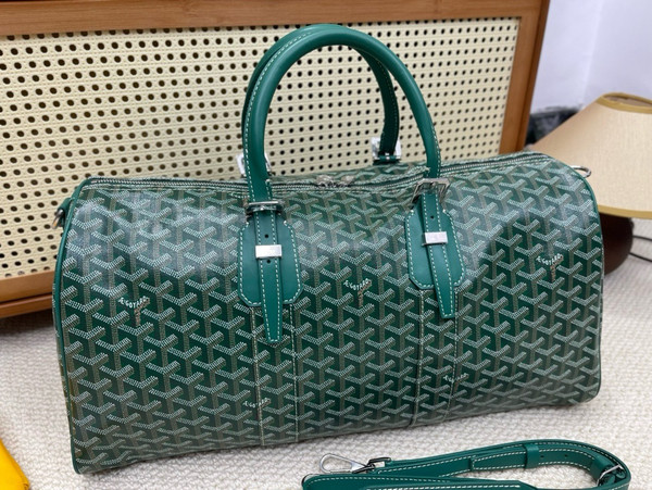 Goyard Boston 50 bag Green