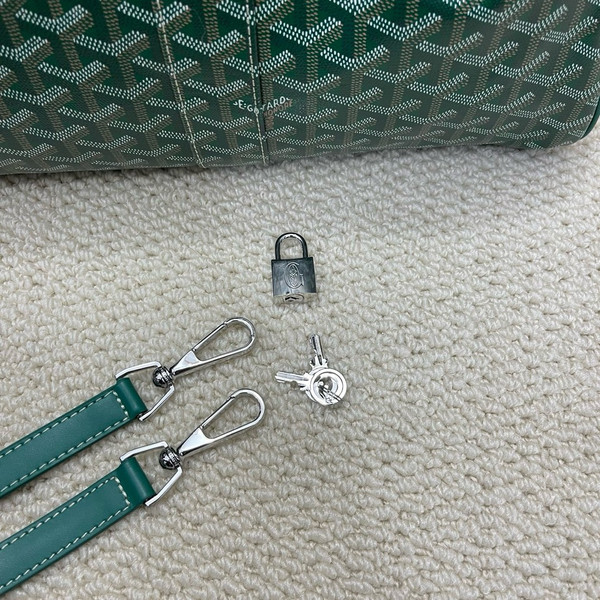 Goyard Boston 50 bag Green