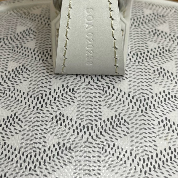 Goyard Boston 50 bag White