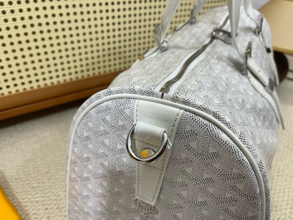 Goyard Boston 50 bag White