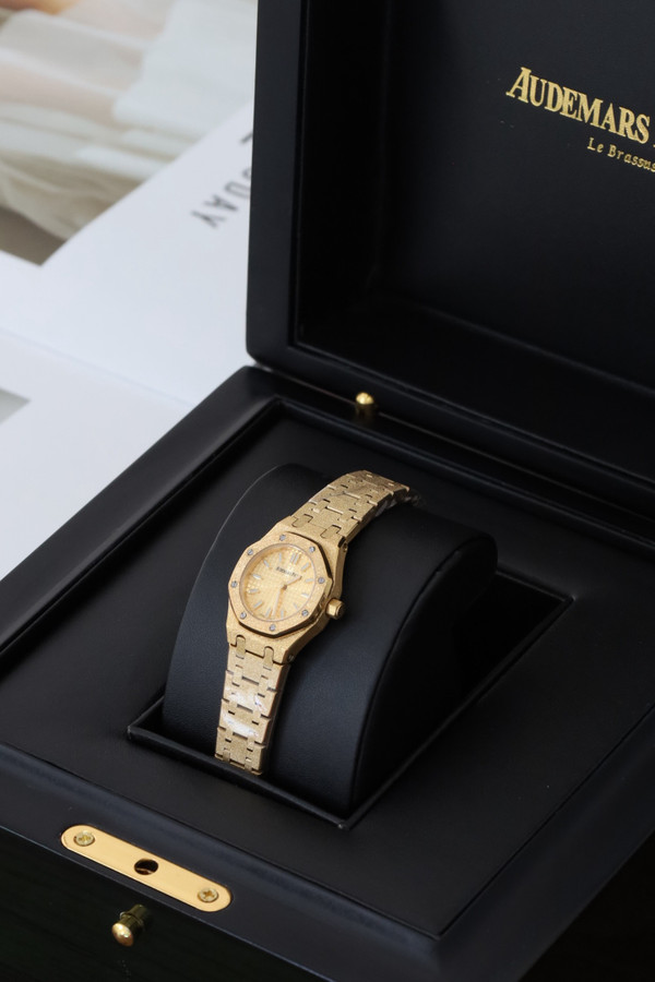 Audemars Piguet Royal Oak Mini Frosted Gold