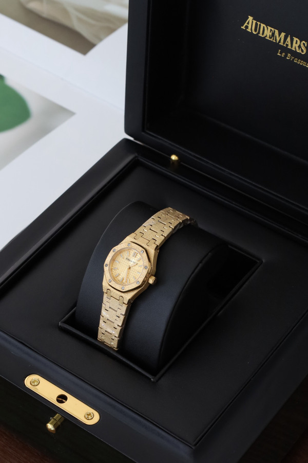 Audemars Piguet Royal Oak Mini Frosted Gold