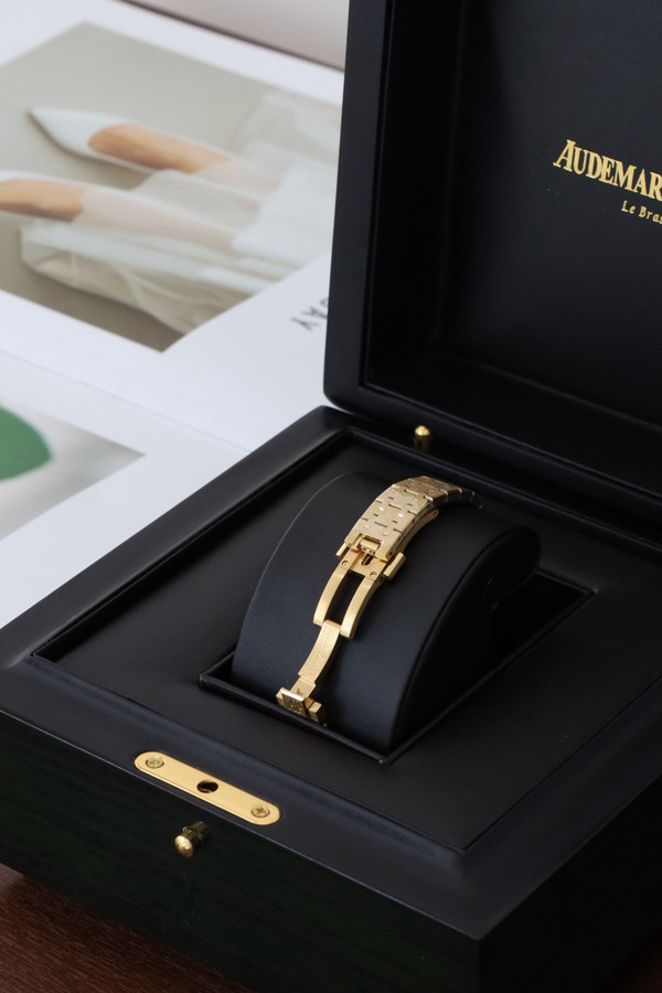 Audemars Piguet Royal Oak Mini Frosted Gold