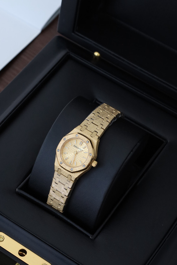 Audemars Piguet Royal Oak Mini Frosted Gold