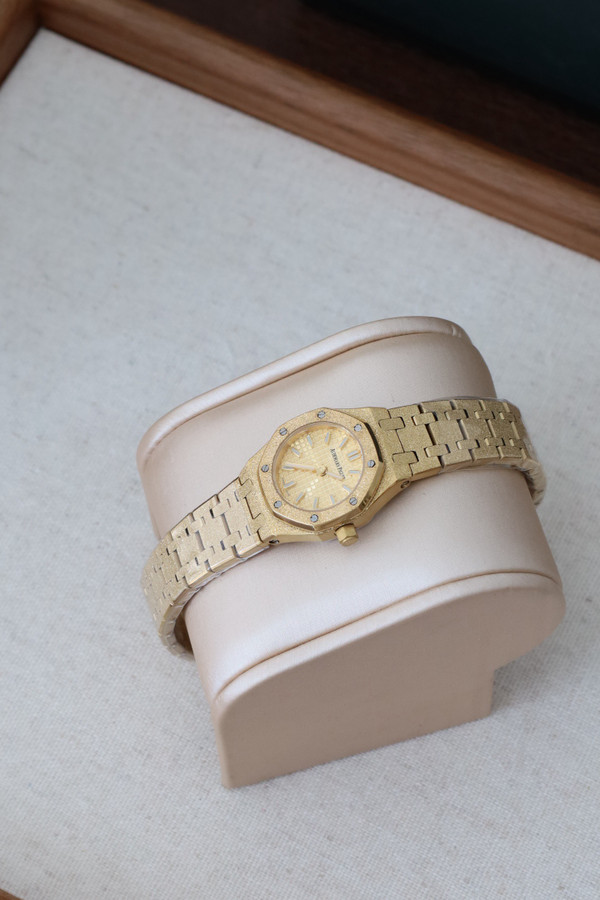 Audemars Piguet Royal Oak Mini Frosted Gold