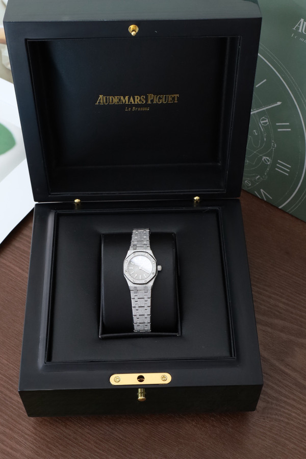 Audemars Piguet Royal Oak Mini Frosted White Cold