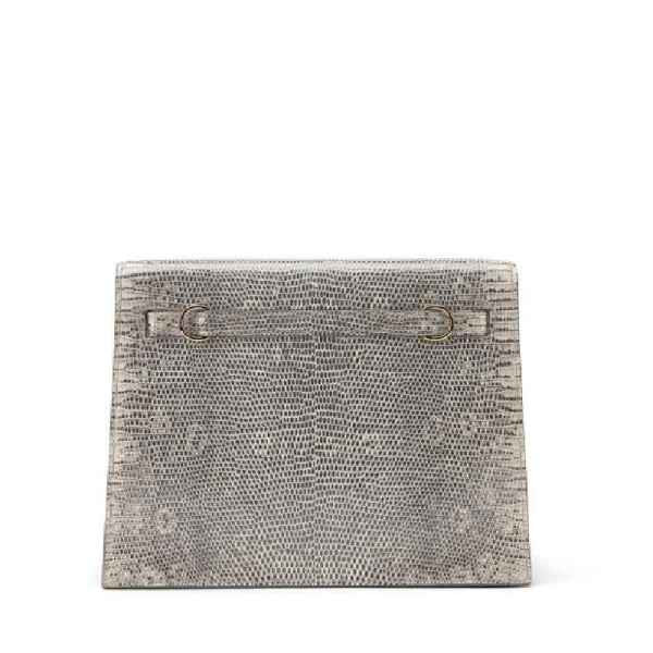 Hermès Ombre Salvator Lizard Kelly Danse II Gold Hardware