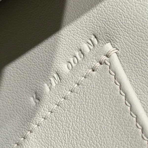 Hermès Special Order (HSS) Kelly Pochette Black and. White Swift Palladium Hardware