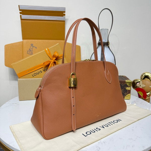 Louis Vuitton Low Key Duffle Tote in Cognac (M26688)