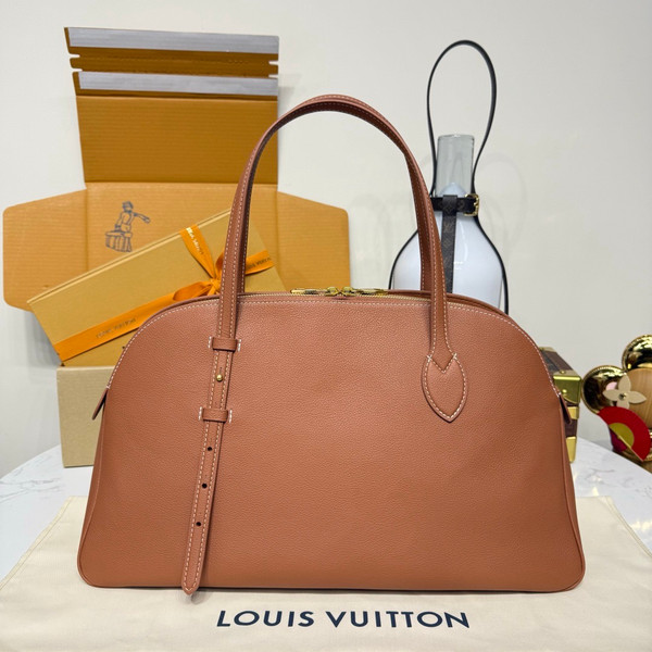 Louis Vuitton Low Key Duffle Tote in Cognac (M26688)