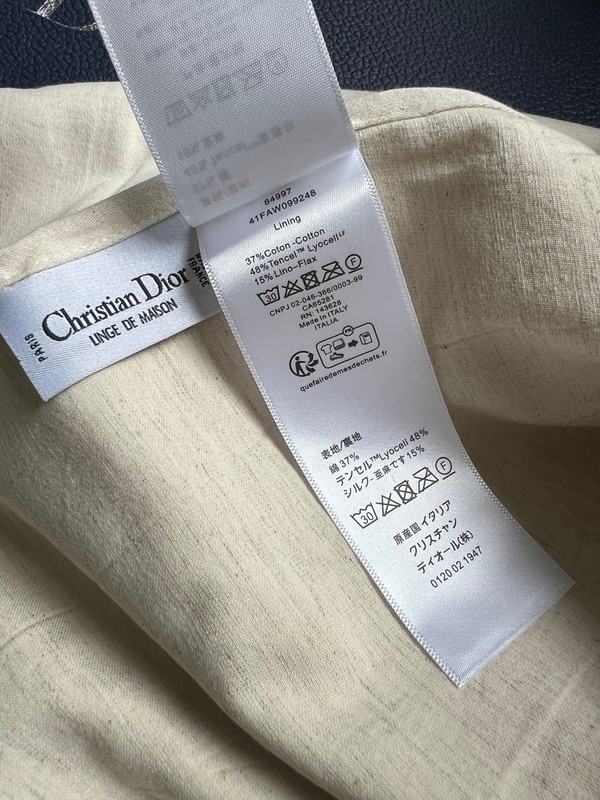 Dior Maison: Toile de Jouy Sauvage Textile Ivory