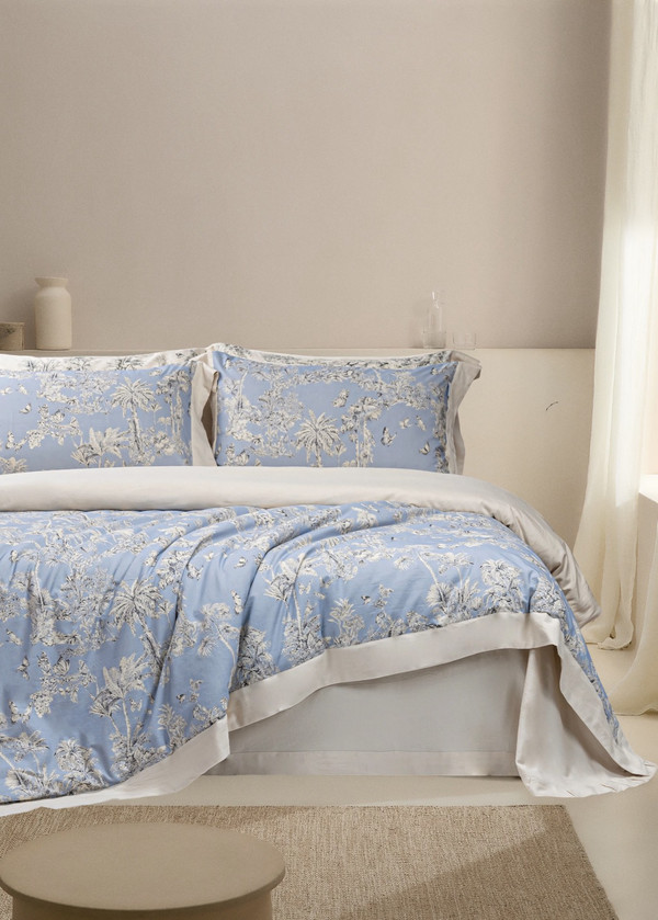 Dior Maison: Toile de Jouy Sauvage Textile Blue