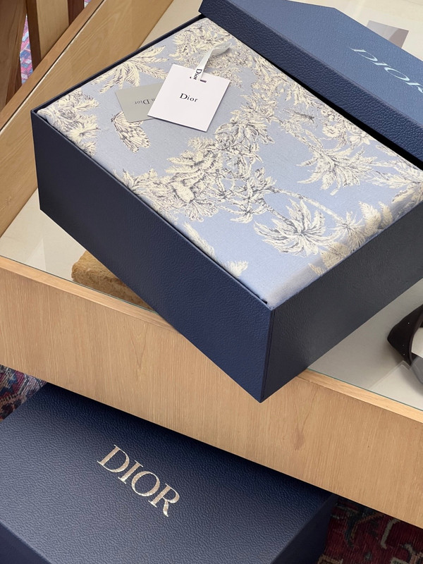 Dior Maison: Toile de Jouy Sauvage Textile Blue