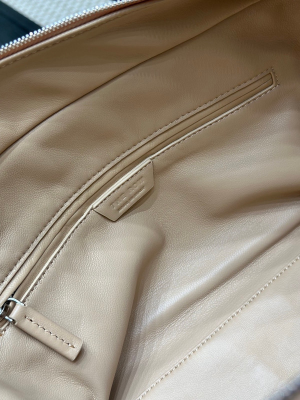 The Row Astra Sand Color Bowling Bag