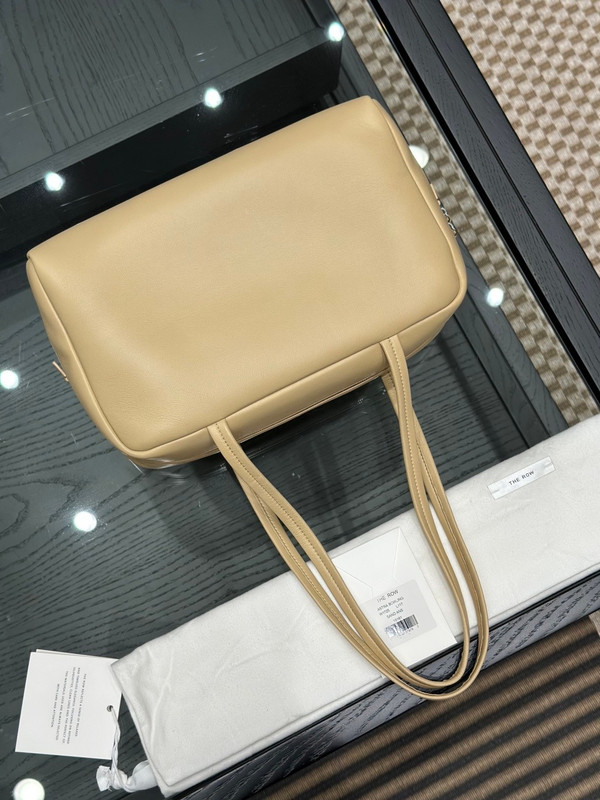 The Row Astra Sand Color Bowling Bag