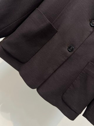 Louis Vuitton Spring/Summer 26 Linen Blend V-Neck Blazer