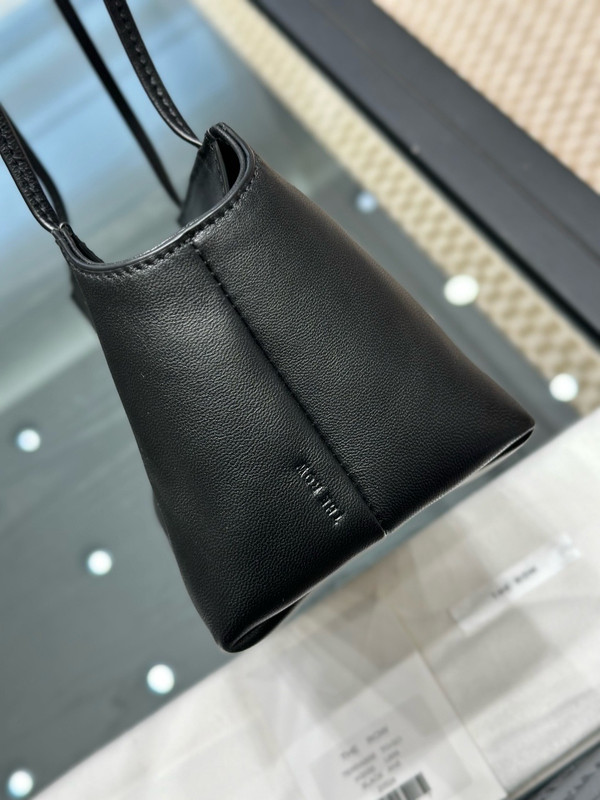 The Row Terrasse To Go Black Lambskin Bag