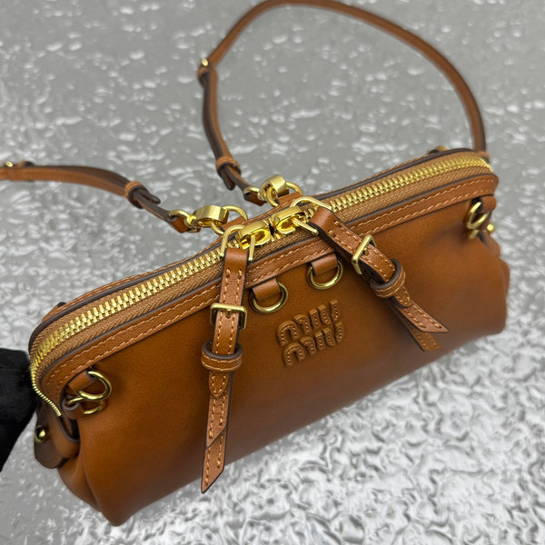 Miu Miu Vintage Limited Small Backpack - Full Leather Brown