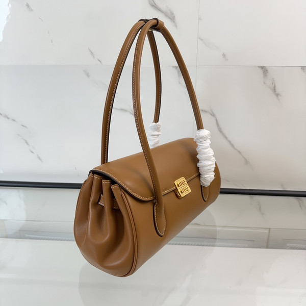 Miu Miu Padded Calfskin Baguette Shoulder Bag 5BD265 28cm - II