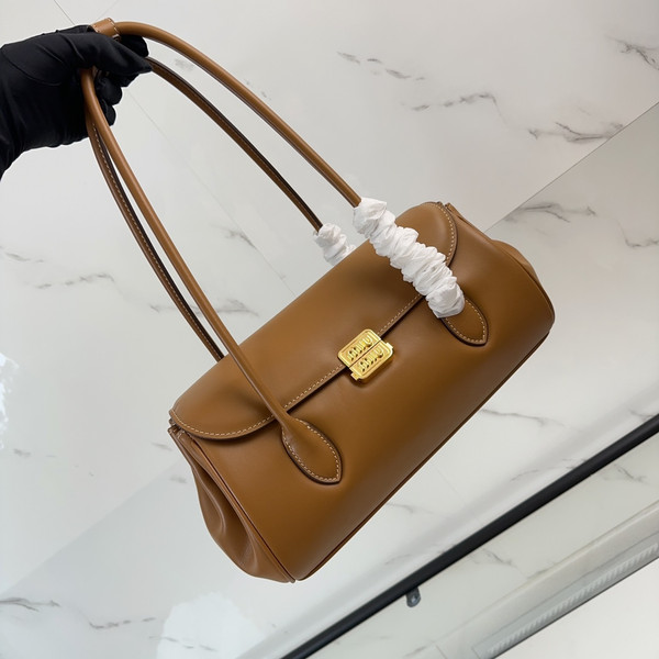 Miu Miu Padded Calfskin Baguette Shoulder Bag 5BD265 28cm - II