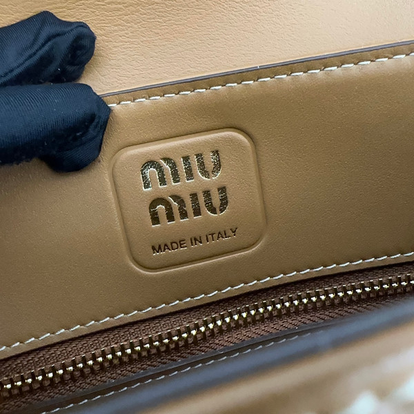Miu Miu Padded Calfskin Baguette Shoulder Bag 5BD265 28cm - II