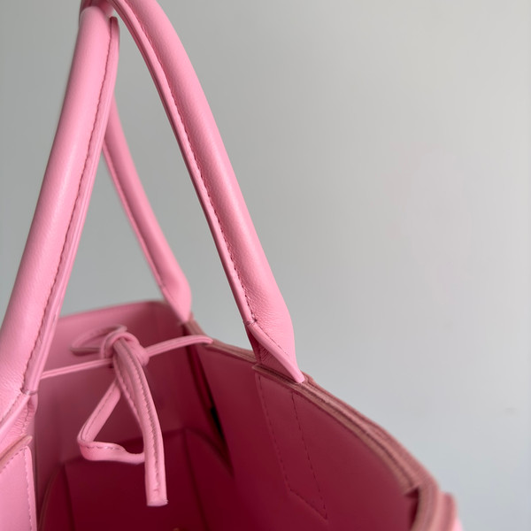 Bottega Veneta Arco Tote - Pink Flamingo