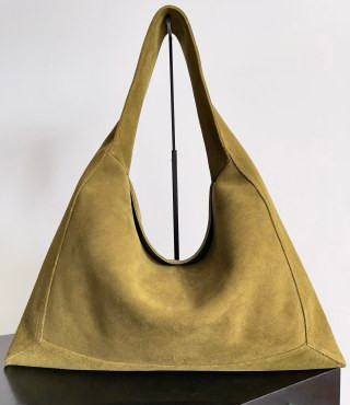 Bottega Veneta Large Hop - Olive Green