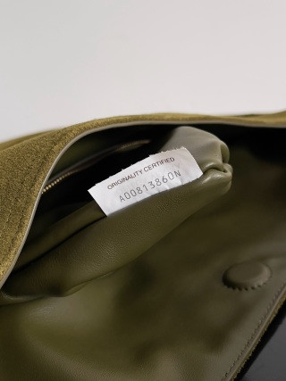 Bottega Veneta Large Hop - Olive Green