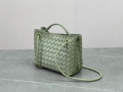 Bottega Veneta Small Andiamo - Sage Green