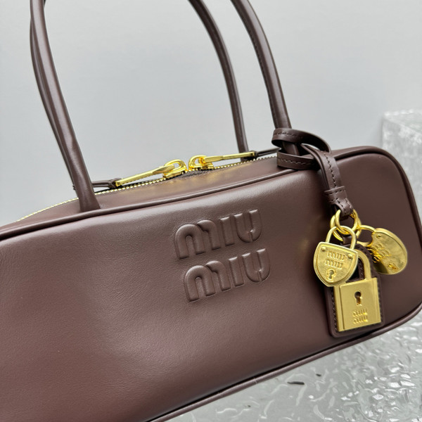 Miu Miu Beau Nappa Leather Top-Handle Bag – Briarwood