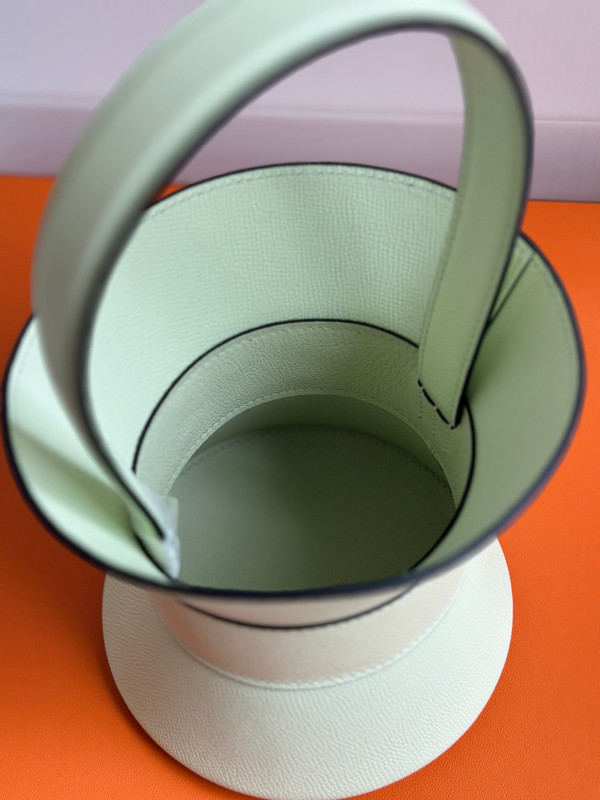 Hermès Mini Medor Basket Bag – Vert Fizz Mint Epsom SHW
