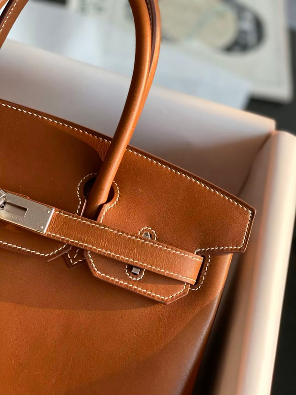 Hermès Birkin 30 – Natural Barenia SHW