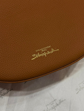 Schiaparelli Large Soufflé Bag Camel