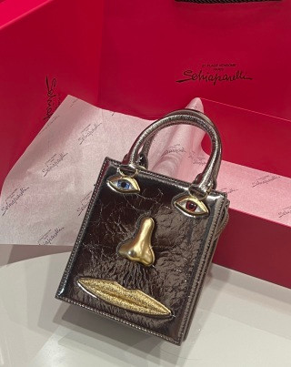 Schiaparelli Face Bag Small Bronze