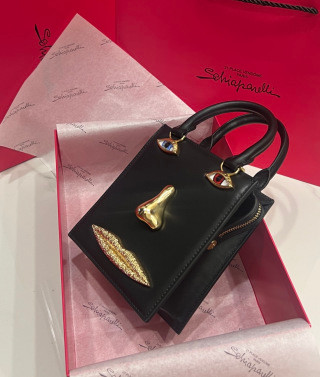 Schiaparelli Face Bag Small Red