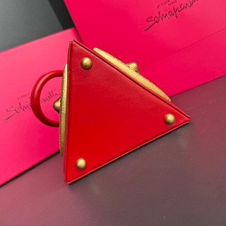 Schiaparelli Face Bag Rose Gold Crackle