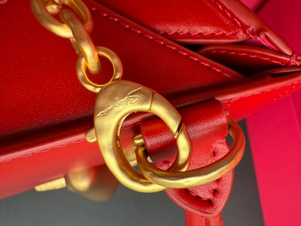 Schiaparelli Face Bag Rose Gold Crackle