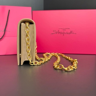 Schiaparelli Double-Eye Clutch Gold