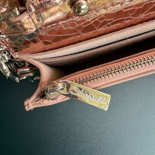 Schiaparelli Serrure Clutch Black Chain