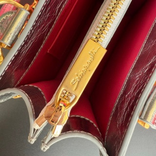 Schiaparelli Serrure Clutch Yellow Gold