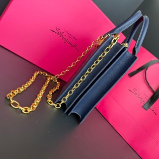 Schiaparelli Face Tote Large Taupe Croc