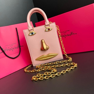 Schiaparelli Face Tote Small Black