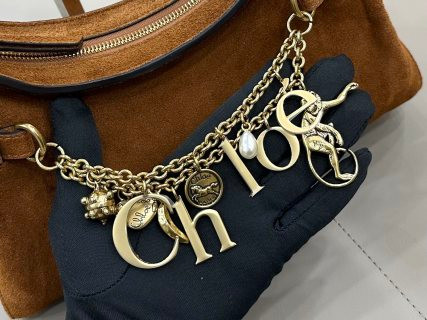 Schiaparelli Face Tote Small Gold